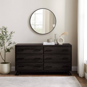 Saracina Home Modern Bent Leg 6 Drawer Dresser - 1 of 4