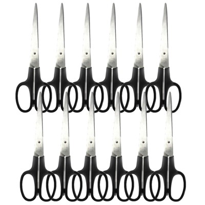 Charles Leonard Stainless Steel Shears, 7 Straight, Pack Of 12 : Target