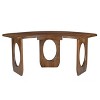 Treasure Trove Accents Writing Desk with Drawer Latham Warm Brown - 2 of 4