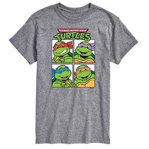 Men's - Teenage Mutant Ninja Turtles - Character Blocks Short Sleeve Graphic T-Shirt - 1 of 4