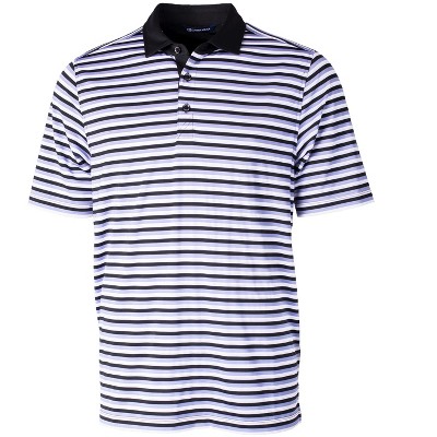 Cutter & Buck Mens Forge Polo Multi Stripe Shirt