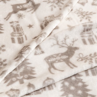 winter animals - grey