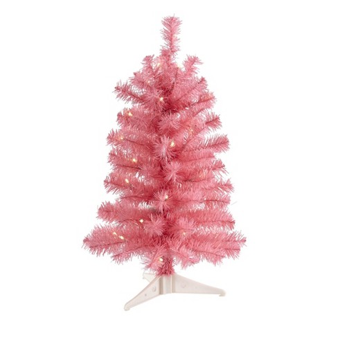 mini pink christmas tree target