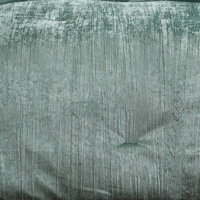 Turin Spa Velvet Queen Comforter Set with Decorative Pillows