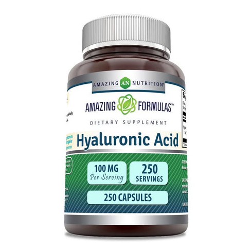 Amazing Formulas Hyaluronic Acid 100 Mg 250 Capsules - image 1 of 1