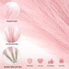 4 PCs Extra Large Faux Pampas Grass Decor, 44 Inch Large Tall Fluffy Artificial Pampas Grass Fake Dried Flowers Decor, Boho Home Decor - 2 of 4