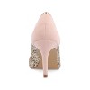 Journee Collection Womens Kalani Pointed Toe Mid Heel Pumps - 3 of 4