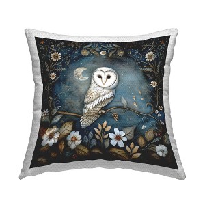 Stupell Industries White Owl Forest Scene - 1 of 3