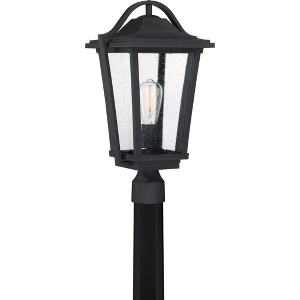 Quoizel Lighting Darius 1 - Light Post Light in  Earth Black - 1 of 4