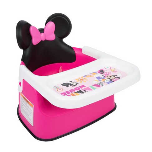 Minnie Mouse By The First Years Mealtime Booster Seat Pink white Target