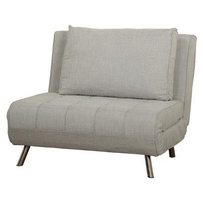 target gray futon