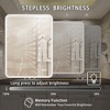 Bathroom Mirror, Vanity Mirror for Bathroom With Anti-Fog function, Wall Bathroom Vanity Mirror Lighted Mirror - 2 of 4