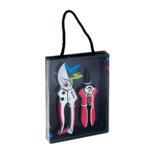 Spear & Jackson Bypass Pruner and Mini Snips Gift Set, Premium Gardening Tools with Carbon Steel Blades for Precision Cutting and Trimming - 1 of 4