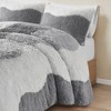 Intelligent Design Rachel Ombre Shaggy Faux Fur Comforter Set  - 3 of 4