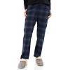 Old Ranch Brands Women's Plaid Organic Flannel Pajama Pant - 4 of 4