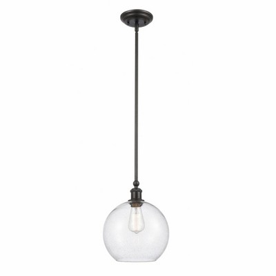 Concord - 1 Light Mini Pendant In Industrial Style-13 Inches Tall and 10 Inches Wide