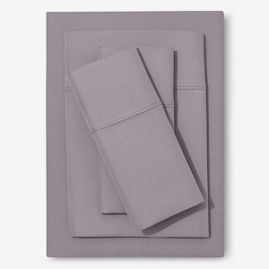 BrylaneHome Solid Damask 6 Piece Sheet Set - 1 of 3