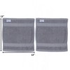 Alpine Swiss 100% Cotton Towel Set 2 Piece Soft and Absorbent 500 GSM Face Towels, Hand Towels, Bath Towels, or Bath Sheets - 2 of 4