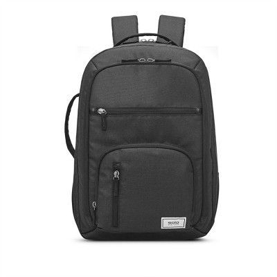 Solo New York Grand Travel Recycled TSA 19" Backpack - Black