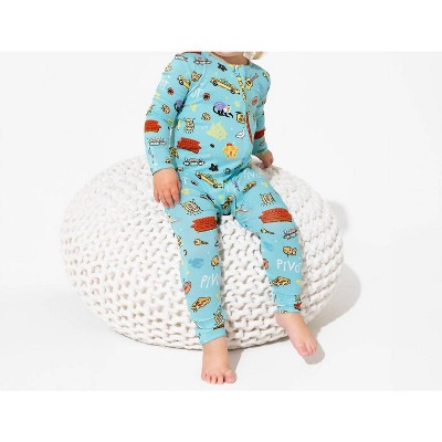 Boy's Newborn Bamboo Convertible Footie - Bellabu Bear