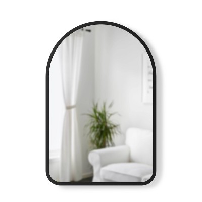 Edge Black Round 36 Wall Mirror + Reviews