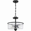 Craftmade Lighting Bolden 2 - Light Semi-Flush Mount in  Flat Black - 3 of 4