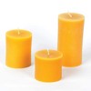 The Bee Man Candle Company 100% Beeswax Pillar Candle, Long Burn Time, Honey Scent, Smokeless Dripless No Paraffin or Chemical Fillers - 4 of 4