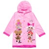 L.O.L. Surprise! Diva Neon Q.T. M.C. Swag Girls Button Down Waterproof Rain Jacket Little Kid to Big Kid - 3 of 4