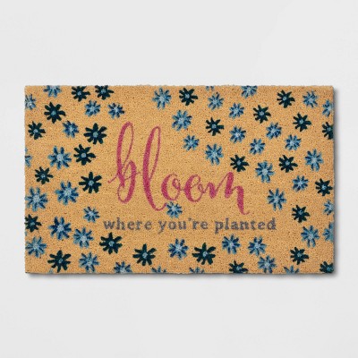 Door Mat Bloom Where You're Planted - Opalhouse™