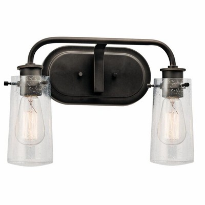 Kichler Lighting Braelyn 2 - Light Vanity in  Olde Bronze