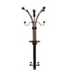 Kumasinova 73" Chrome Wooden Coat Rack,Freestanding Coat Racks with Stable Base,Metal Clothing Racks for Hanging Clothes for Entryway - 3 of 4