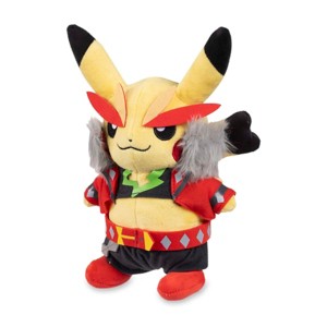 Pokemon Center Cosplay Pikachu: Pikachu Rock Star Poké Plush - 9 ¼ In. - 1 of 4
