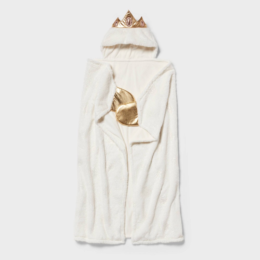 Photos - Duvet Princess Crown Kids' Hooded Blanket - Pillowfort™