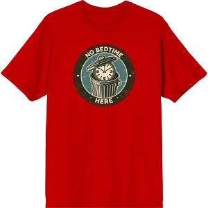 No Bedtime Here
 Adult Crew Neck Short Sleeve Tee - 1 of 2