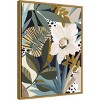 18" x 24" Floral Symphony I by Eva Watts Framed Canvas Wall Art - Amanti Art - 2 of 4