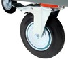 NAYSAYE Steel Platform Truck Heavy Duty Flat Dolly Cart with Wheels for Warehouse and Workshop Use, Dark Gray, 49.6"*24"*38.5" - 4 of 4
