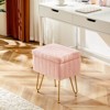 NicBex Storage Ottoman Bench for Bedroom,12.2 Inch Wide Modern Storage Bench with 4 Metal Legs,Ottoman for Living Room,Bedroom,Entryway - 2 of 4