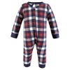 Hudson Baby Cotton Sleep and Play, Winter Animals - 4 of 4