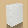 VEVOR Outdoor Electrical Junction Box, 13.78 x 9.84 x 5.90 in, ABS Plastic Electrical Enclosure Box with Hinged Cover Stainless Steel Latch, White - 2 of 4