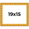 PosterPalooza | 19x15 Bamboo Picture Frame, UV Acrylic, 4 Finishes - Brown, Black, Gold, and Natural - 2 of 4