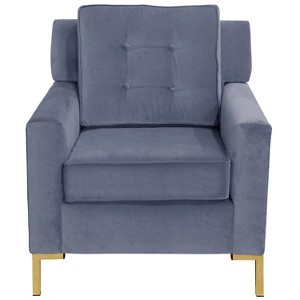 Henry Arm Chair Regal Ocean - Cloth & Co, Blue