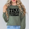 Simply Sage Market Women's Graphic Sweatshirt Tiny Human Tamer - 2 of 3