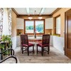 Elegant Lighting Jeanne 2 lights brass and white glass flush mount - 2 of 4