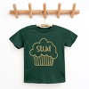 The Juniper Shop Stud Muffin Plain Youth Short Sleeve Tee - S - Forest - 3 of 4