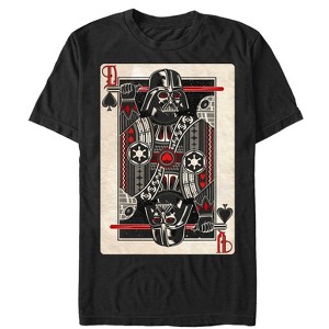 Men's Star Wars Darth Vader King of Spades T-Shirt - 1 of 4