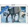 Trends International Star Wars: Hoth - AT-AT Battle Framed Wall Poster Prints - 3 of 4
