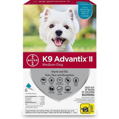 Photo 1 of Elanco | K9 Advantix II Flea & Tick for Dogs