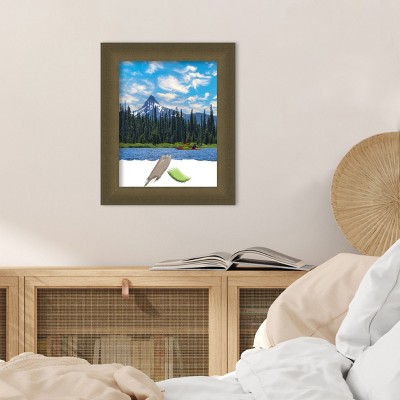 Blaine Light Bronze Narrow 11x14 Polystyrene Wall Frame
