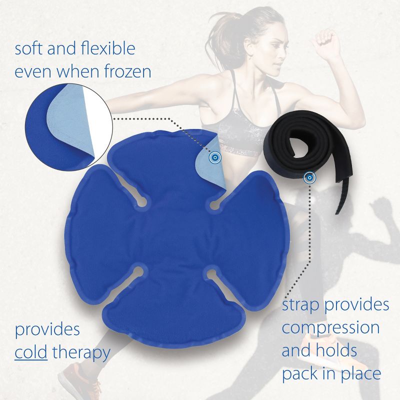 Core Products Clover Pack Cold Therapy Pack for Joints, 4 of 8