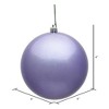 Vickerman Lavendar Ball Ornament - 2 of 4